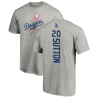 Don Sutton Los Angeles Dodgers Backer T-Shirt - Ash