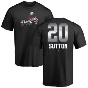 Don Sutton Los Angeles Dodgers Midnight Mascot T-Shirt - Black