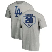 Don Sutton Los Angeles Dodgers RBI T-Shirt - Heathered Gray