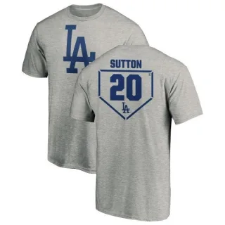 Don Sutton Los Angeles Dodgers RBI T-Shirt - Heathered Gray