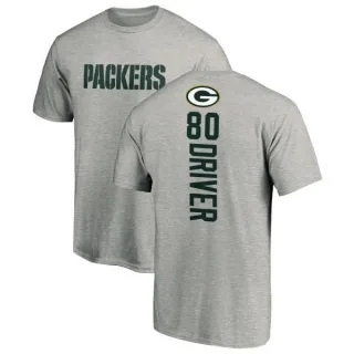 Donald Driver Green Bay Packers Backer T-Shirt - Ash