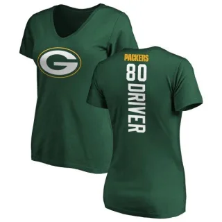 Donald Driver Women's Green Bay Packers Backer Slim Fit T-Shirt - Green