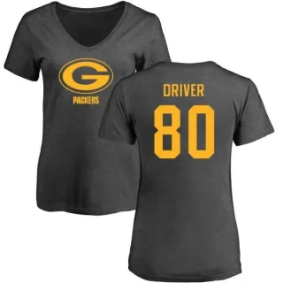 Donald Driver Women's Green Bay Packers One Color T-Shirt - Ash