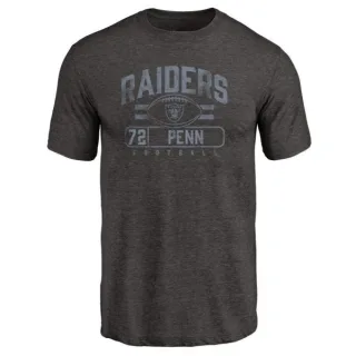 Donald Penn Oakland Raiders Flanker Tri-Blend T-Shirt - Black