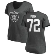 Donald Penn Women's Oakland Raiders One Color T-Shirt - Ash