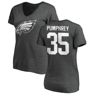 Donnel Pumphrey Women's Philadelphia Eagles One Color T-Shirt - Ash