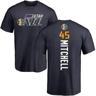 Donovan Mitchell Utah Jazz Navy Backer T-Shirt