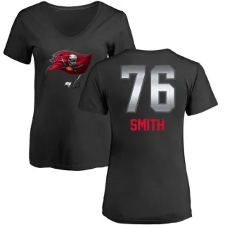 Donovan Smith Women's Tampa Bay Buccaneers Midnight Mascot T-Shirt - Black