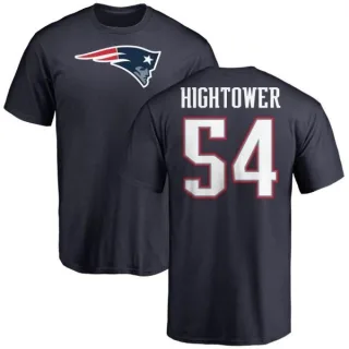 Dont'a Hightower New England Patriots Name & Number Logo T-Shirt - Navy