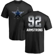 Dorance Armstrong Dallas Cowboys Midnight Mascot T-Shirt - Black