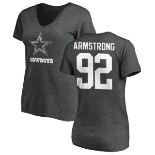 Dorance Armstrong Women's Dallas Cowboys One Color T-Shirt - Ash