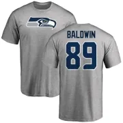 Doug Baldwin Seattle Seahawks Name & Number Logo T-Shirt - Ash