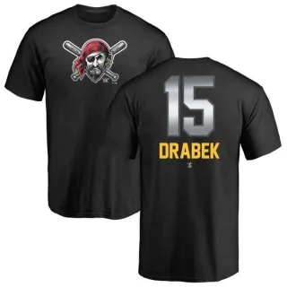 Doug Drabek Pittsburgh Pirates Midnight Mascot T-Shirt - Black