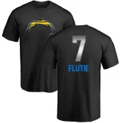 Doug Flutie Los Angeles Chargers Midnight Mascot T-Shirt - Black