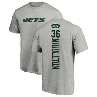 Doug Middleton New York Jets Backer T-Shirt - Ash