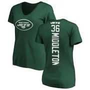 Doug Middleton Women's New York Jets Backer Slim Fit T-Shirt - Green