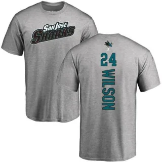 Doug Wilson San Jose Sharks Backer T-Shirt - Ash