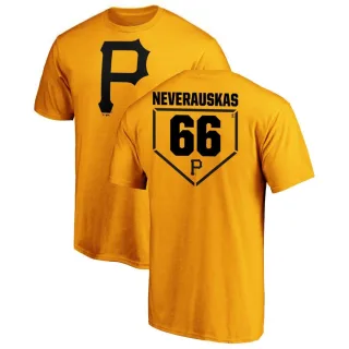 Dovydas Neverauskas Pittsburgh Pirates RBI T-Shirt - Gold