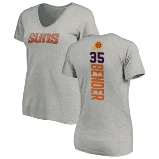 Dragan Bender Women's Phoenix Suns Ash Backer T-Shirt