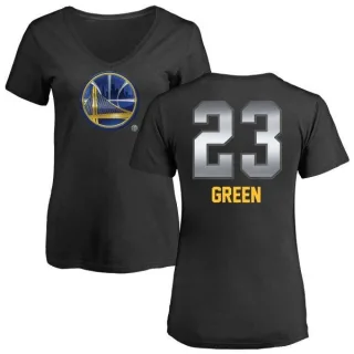 Draymond Green Women's Golden State Warriors Black Midnight Mascot T-Shirt