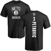 Drazen Petrovic Brooklyn Nets Black Backer T-Shirt