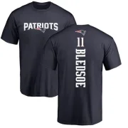 Drew Bledsoe New England Patriots Backer T-Shirt - Navy