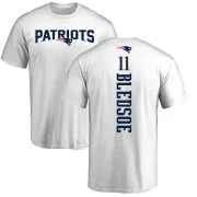 Drew Bledsoe New England Patriots Backer T-Shirt - White