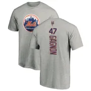 Drew Gagnon New York Mets Backer T-Shirt - Ash