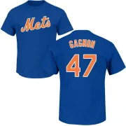 Drew Gagnon New York Mets Name & Number T-Shirt - Royal