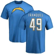 Drue Tranquill Los Angeles Chargers Name & Number T-Shirt - Blue