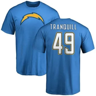 Drue Tranquill Los Angeles Chargers Name & Number T-Shirt - Blue