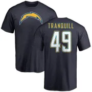 Drue Tranquill Los Angeles Chargers Name & Number T-Shirt - Navy