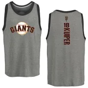 Duane Kuiper San Francisco Giants Backer Tri-Blend Tank - Heathered Gray