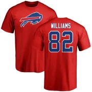 Duke Williams Buffalo Bills Name & Number Logo T-Shirt - Red