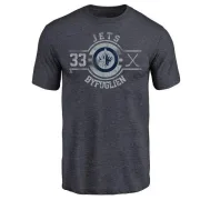 Dustin Byfuglien Winnipeg Jets Insignia Tri-Blend T-Shirt - Navy