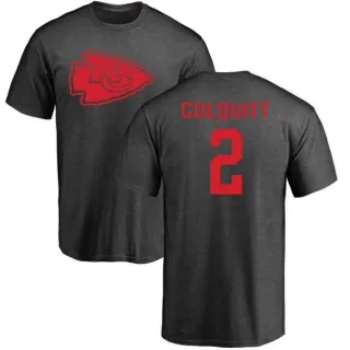 Dustin Colquitt Kansas City Chiefs One Color T-Shirt - Ash