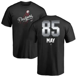 Dustin May Los Angeles Dodgers Midnight Mascot T-Shirt - Black