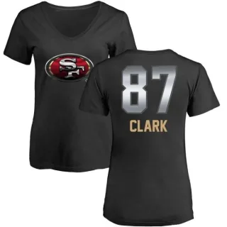 Dwight Clark Women's San Francisco 49ers Midnight Mascot T-Shirt - Black