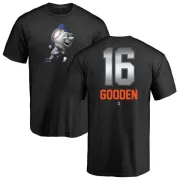 Dwight Gooden New York Mets Midnight Mascot T-Shirt - Black