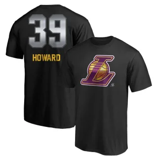 Dwight Howard Los Angeles Lakers Black Midnight Mascot T-Shirt