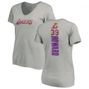 Dwight Howard Women's Los Angeles Lakers Ash Backer T-Shirt