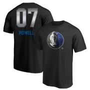 Dwight Powell Dallas Mavericks Black Midnight Mascot T-Shirt