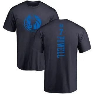 Dwight Powell Dallas Mavericks Navy One Color Backer T-Shirt