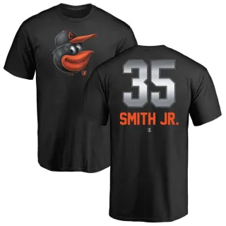 Dwight Smith Jr. Baltimore Orioles Midnight Mascot T-Shirt - Black