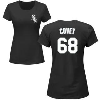 Dylan Covey Women's Chicago White Sox Name & Number T-Shirt - Black