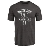 Earl Averill Chicago White Sox Base Runner Tri-Blend T-Shirt - Black