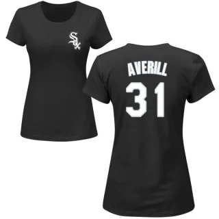 Earl Averill Women's Chicago White Sox Name & Number T-Shirt - Black