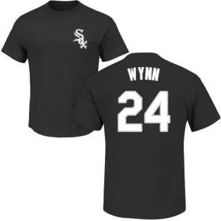 Early Wynn Chicago White Sox Name & Number T-Shirt - Black