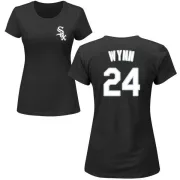 Early Wynn Women's Chicago White Sox Name & Number T-Shirt - Black