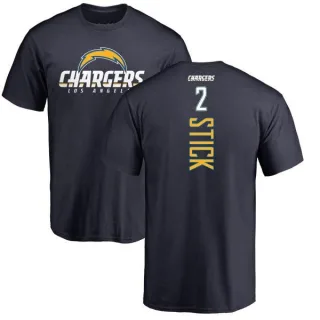 Easton Stick Los Angeles Chargers Backer T-Shirt - Navy